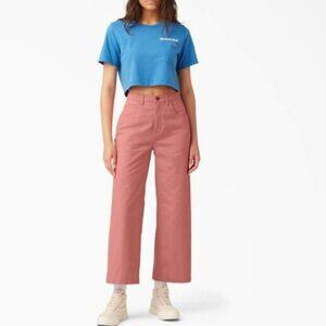 Dickies Cropped Pants – 0 Pink